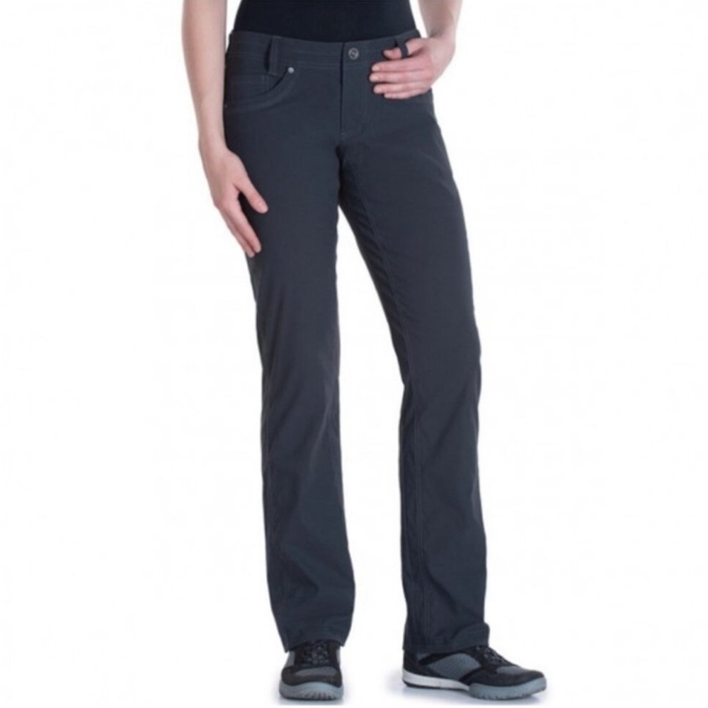 Kuhl Kliffside Softshell Hiking Outdoor Straight Leg Pants Grey Size 10